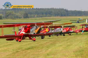Fotogalerie z letu do Hahnweide s dalšími Bückery