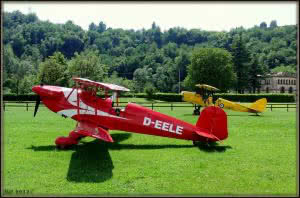 Biplane trip Italia 2012