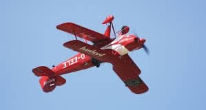 Akrobaticky let Bücker Jungmann - Chrudim